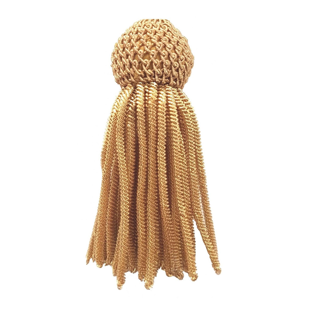 Gold pompon - One big ball with small fringes - The unit tassel high quality  Bullion Tassel 